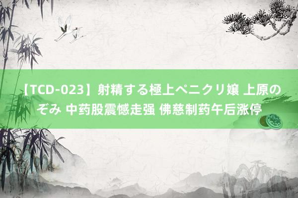 【TCD-023】射精する極上ペニクリ嬢 上原のぞみ 中药股震憾走强 佛慈制药午后涨停