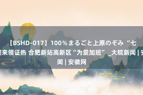 【BSHD-017】100％まるごと上原のぞみ “七夕”迎来领证热 合肥新站高新区“为爱加班” _大皖新闻 | 安徽网