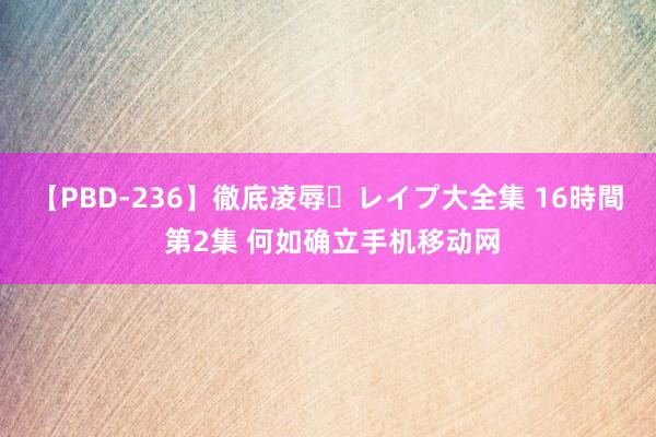 【PBD-236】徹底凌辱・レイプ大全集 16時間 第2集 何如确立手机移动网