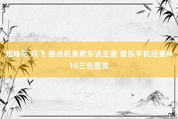 姐妹花 双飞 曲线机身惹东谈主爱 音乐手机纽曼M10三色图赏